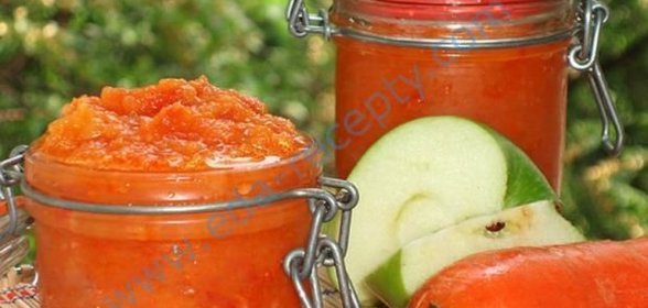 Икра из моркови с томатами на зиму