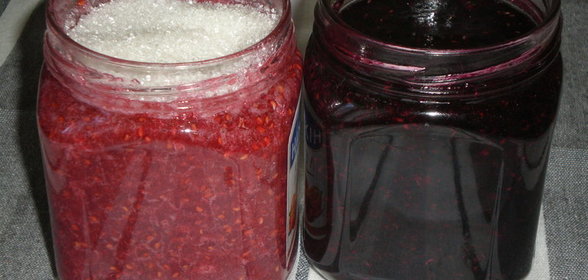 Малина и смородина,заготовки на зиму