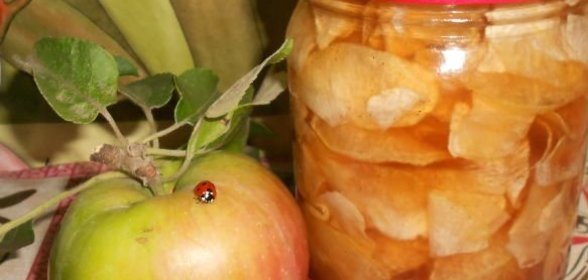 Джем из яблок без воды