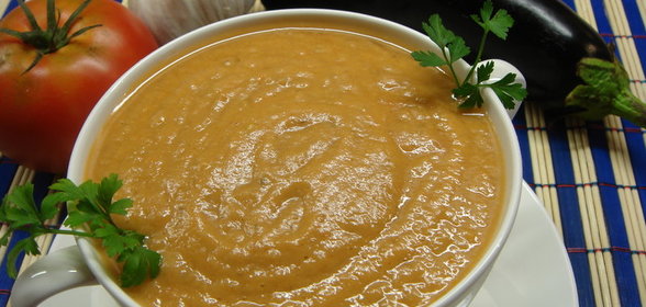 Баклажанно-томатная икра (упрощенный вариант, но вкусный!)