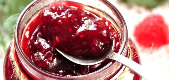 Варенье из малины пятиминутка