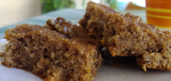 Греческий ореховый пирог(Karidopita)