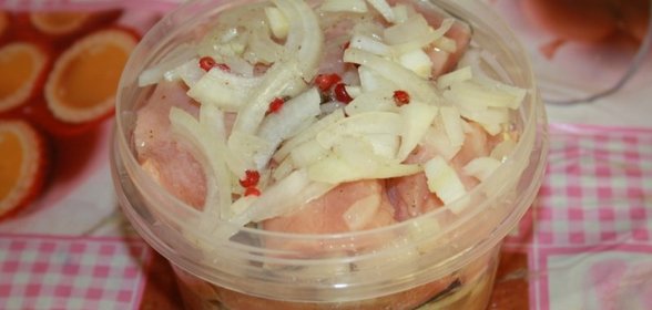 Маринованная горбуша