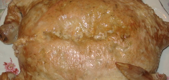 Фаршированная курица(домашний вариант)