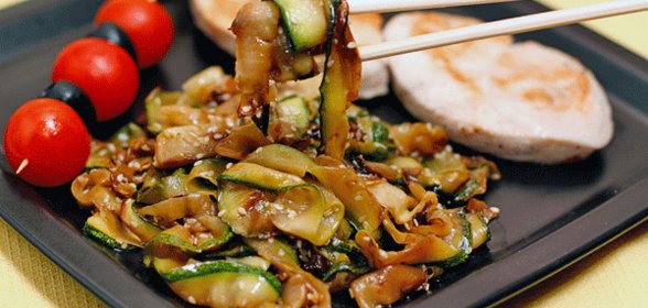 Лапша из цуккини