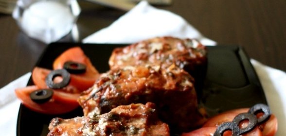 Треска в кетчупском маринаде)))