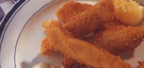 Жареные рыбные палочки