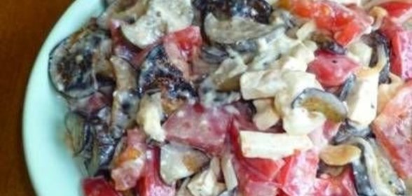 Салат из квашеной капусты, моркови и яблок