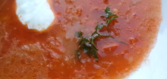 Щи из квашеной капусты с мясом