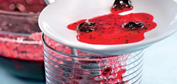 Протертые ягоды с сахаром