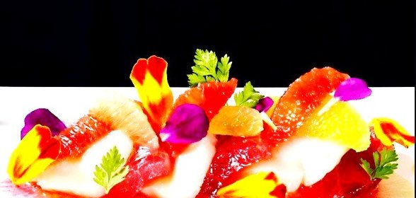 Гребешки в цитрусовом соусе