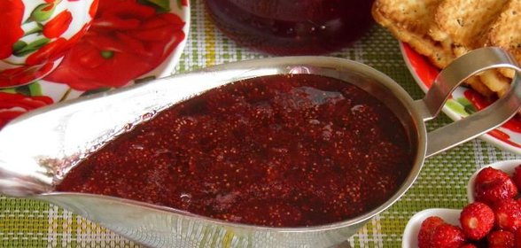 Варенье из лесной земляники пятиминутка на зиму