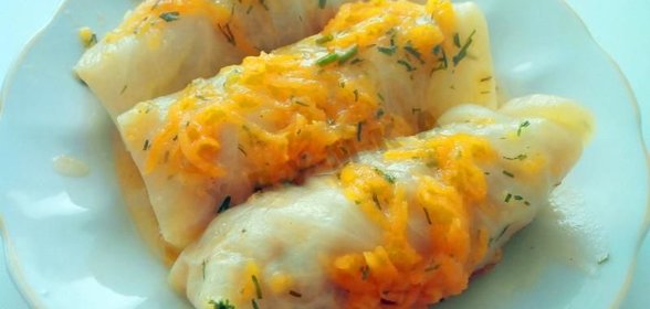 Вкусные замороженные голубцы