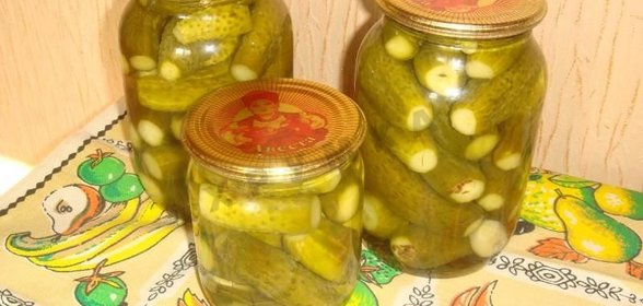 Маринованные корнишоны на зиму