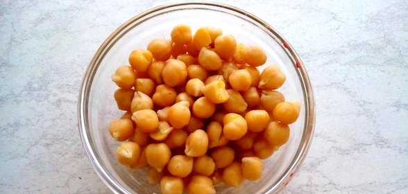 Вареный нут в мультиварке