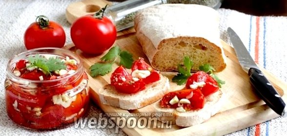 Вяленые помидоры в микроволновке