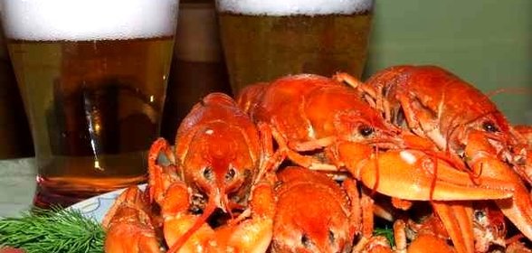 Раки в пряном соусе