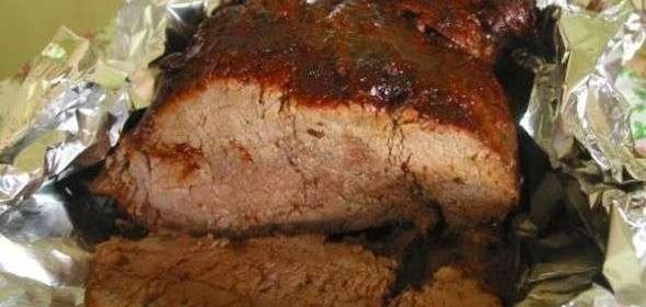 Маринованная говядина в духовке