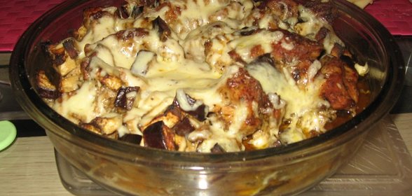 свинина в аджике с гарниром из картофеля