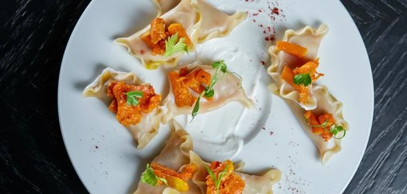 Вареники с тыквой