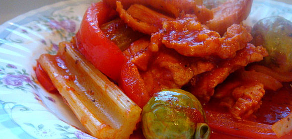 Грибной соус с чесноком