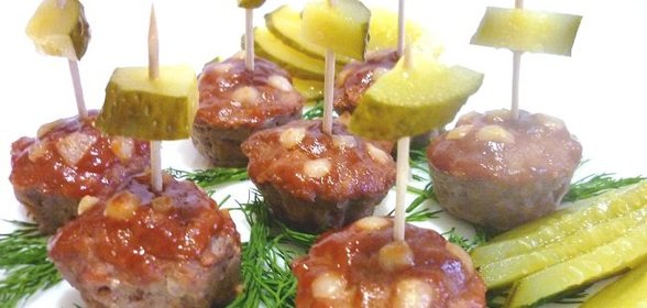 Закуска Мясные Мухоморчики