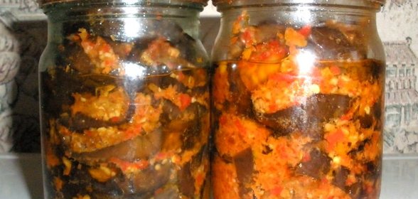 Маринованные баклажаны на зиму