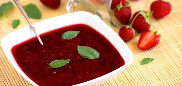 Клубничный джем с базиликом