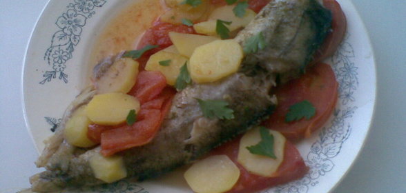 Рыбка в рукаве(вариант)