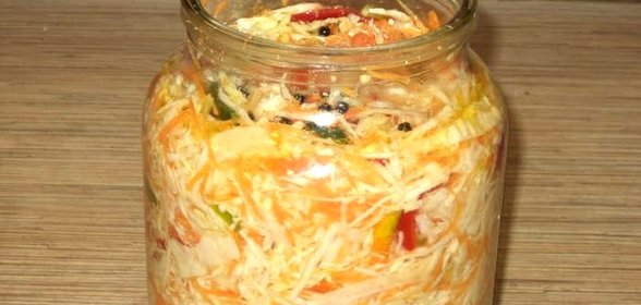 Квашеная капуста с хреном