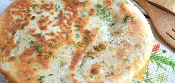 Тесто для хачапури на кефире