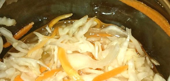 Солёная капуста