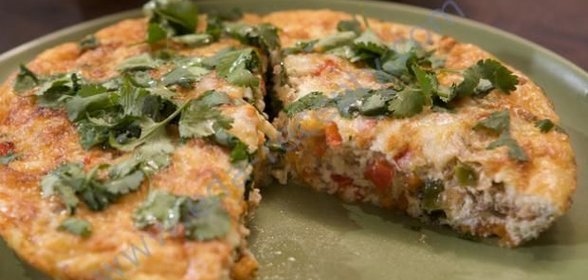 Картофельно-куриный пирог