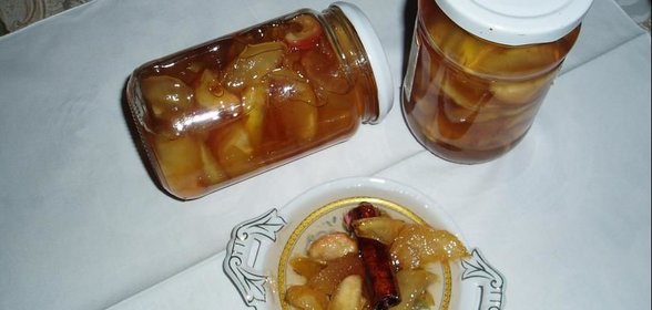Варенье яблочное с корицей