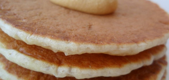 Оладьи с медовым маслом