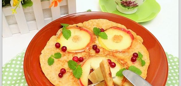 Блины мультизлаковые с яблоком