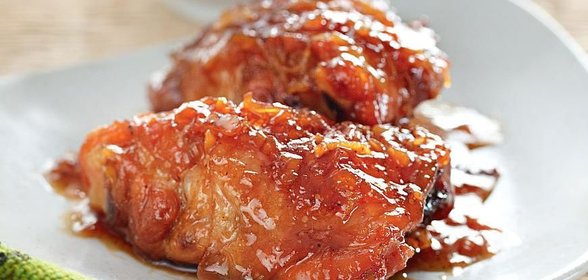 Жареный цыпленок с имбирем