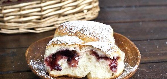 Булочки с джемом