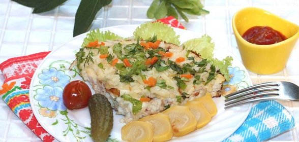 Омлет Привет от курицы