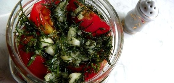 Маринованные помидоры по-армянски