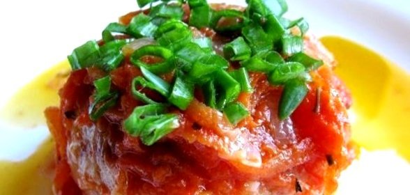 Тефтели с подливкой на сковороде