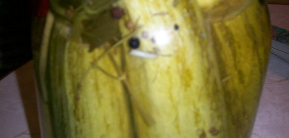 Кабачки маринованные Прощай, лето