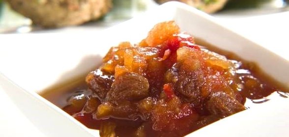 Осенний фруктовый чатни