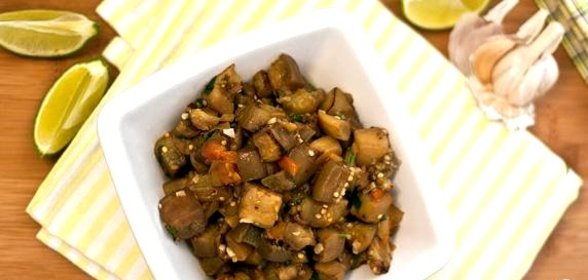 Соте из баклажанов