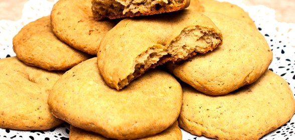 Печенье из шкварок