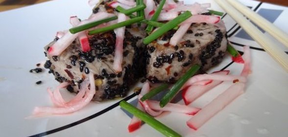 Тунец под Чёрными Кунжутными Семенами