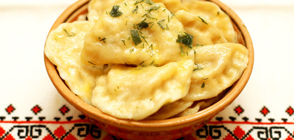 вареники с картошкой и творогом