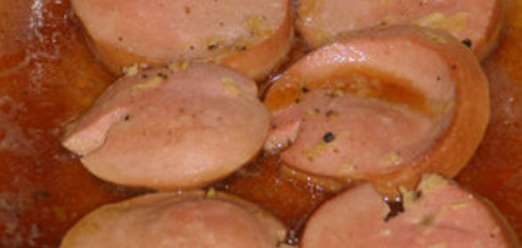 Колбаса в пиве