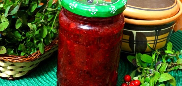 Брусника с сахаром на зиму