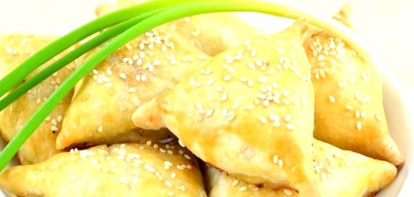 Самса с куриным филе